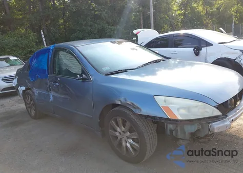 2007 Honda Accord 3.0 Se из США, поврежденный, VIN 1HGCM66487A014040